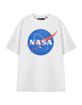 NASA White Classic Logo Short Sleeved T-Shirt Unisex Unisex T-shirt, Sweatshirt, Hoodie, Long Sleeve Tee - T-Shirt, Sweatshirt, Hoodie