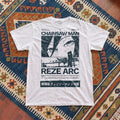 Chainsaw Man Reze Arc white T-shirt Unisex T-shirt, Sweatshirt, Hoodie, Long Sleeve Tee - T-Shirt, Sweatshirt, Hoodie
