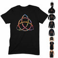 Psychedelic Celtic Knot Abstract T Shirt - Trippy Boho Hippie Pagan Wiccan Unisex T-shirt, Sweatshirt, Hoodie, Long Sleeve Tee - T-Shirt, Sweatshirt, Hoodie