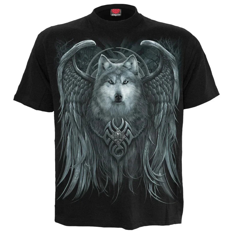 SPIRAL DIRECT WOLF SPIRIT T-Shirt,Biker/Skull/Goth/Wolf/Native/Tribal/Top/Tee Unisex T-shirt, Sweatshirt, Hoodie, Long Sleeve Tee - T-Shirt, Sweatshirt, Hoodie
