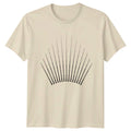 Minimalist Art Radial Dot Pattern T-Shirt Geometric Art Abstract Design Birthday Unisex T-shirt, Sweatshirt, Hoodie, Long Sleeve Tee - T-Shirt, Sweatshirt, Hoodie