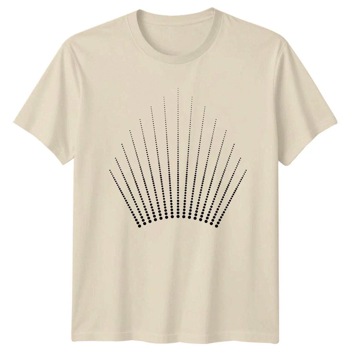 Minimalist Art Radial Dot Pattern T-Shirt Geometric Art Abstract Design Birthday Unisex T-shirt, Sweatshirt, Hoodie, Long Sleeve Tee - T-Shirt, Sweatshirt, Hoodie