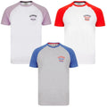 Tokyo Laundry Men's T-Shirt Baseball Style Raglan Sleeve Cotton Jersey Crew Neck Unisex T-shirt, Sweatshirt, Hoodie, Long Sleeve Tee - T-Shirt, Sweatshirt, Hoodie