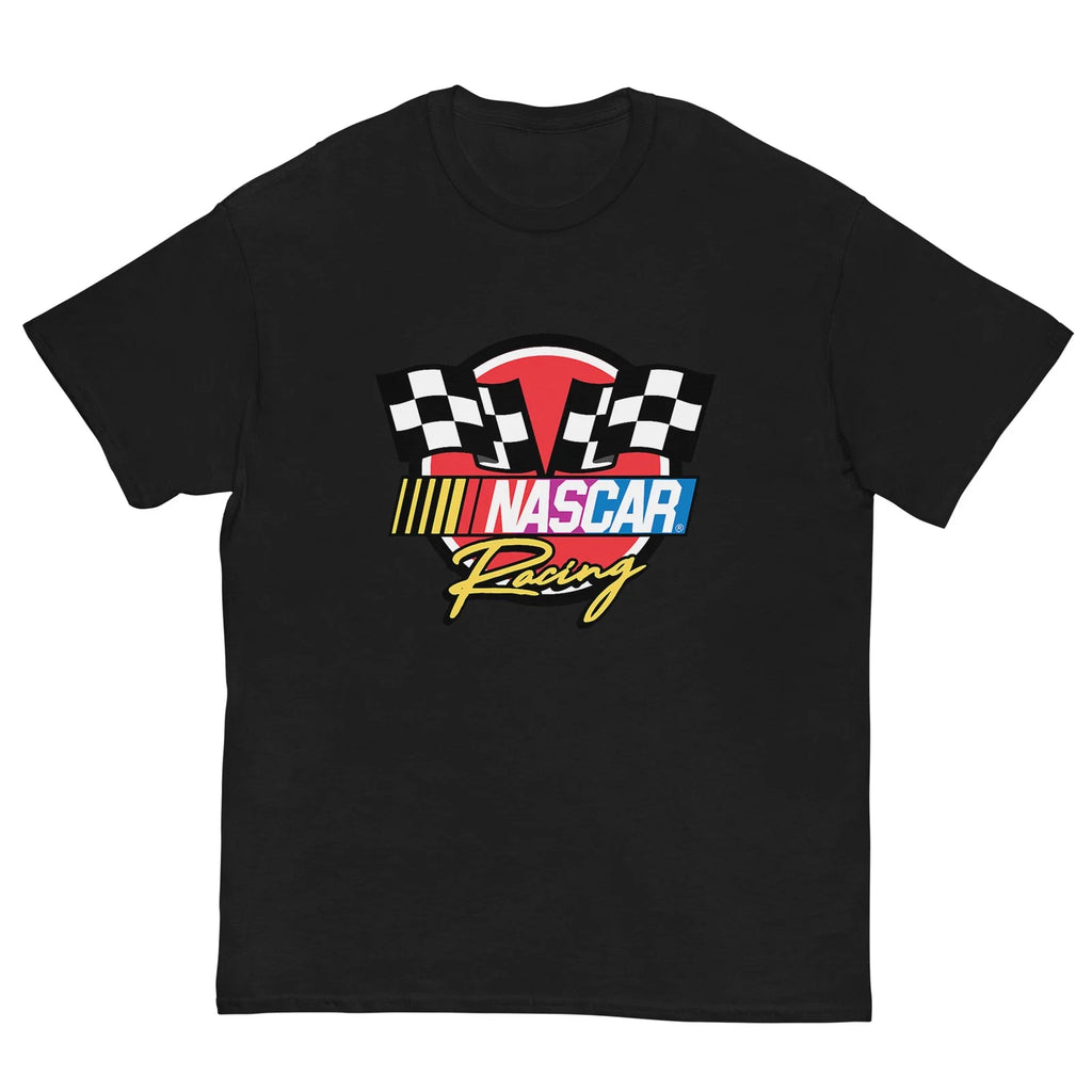 NASCAR - Racing Checkered Flags Logo T-Shirt Unisex T-shirt, Sweatshirt, Hoodie, Long Sleeve Tee - T-Shirt, Sweatshirt, Hoodie