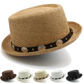 new Classic Pork Pie Straw Hat  Timeless Style Meets Summer Comfort Unisex T-shirt, Sweatshirt, Hoodie, Long Sleeve Tee - T-Shirt, Sweatshirt, Hoodie