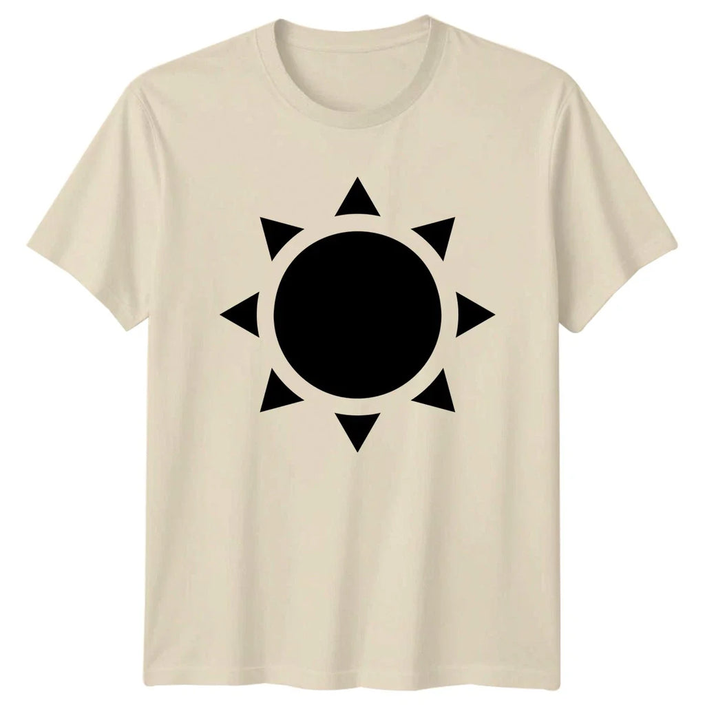 Minimalist Sun Design T-Shirt Summer Nature Icon Gift For Him And Her Unisex T-shirt, Sweatshirt, Hoodie, Long Sleeve Tee - T-Shirt, Sweatshirt, Hoodie