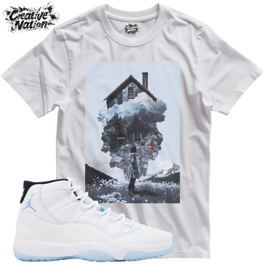 Shirt To Match 11 Blue Unisex Tee Sneaker Shirt Cool Shirt Sneaker Tee Outfit Unisex T-shirt, Sweatshirt, Hoodie, Long Sleeve Tee - T-Shirt, Sweatshirt, Hoodie