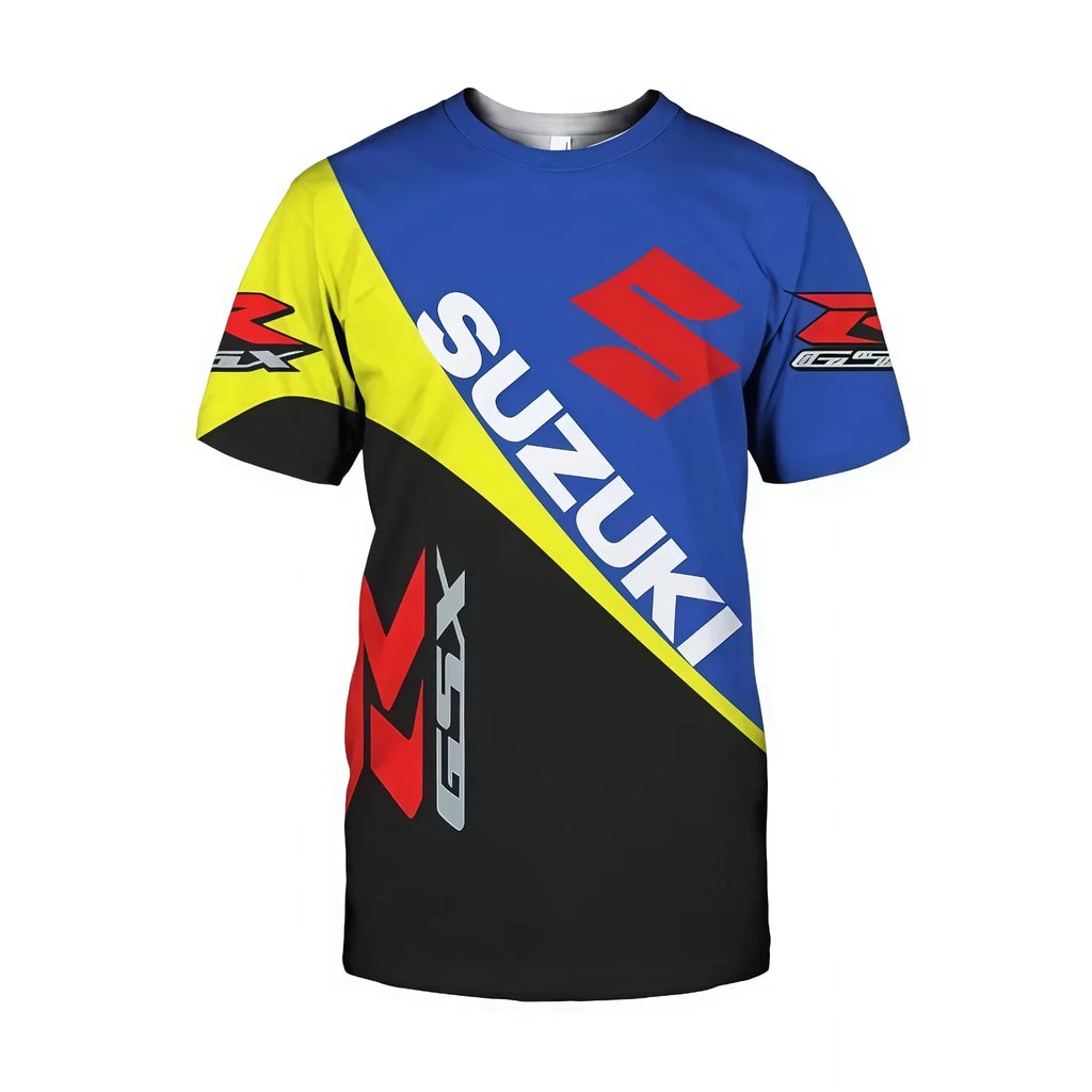 Racing Team Men's Summer Sports T-shirt Short Sleeve Men's Unisex T-shirt, Sweatshirt, Hoodie, Long Sleeve Tee - T-Shirt, Sweatshirt, Hoodie