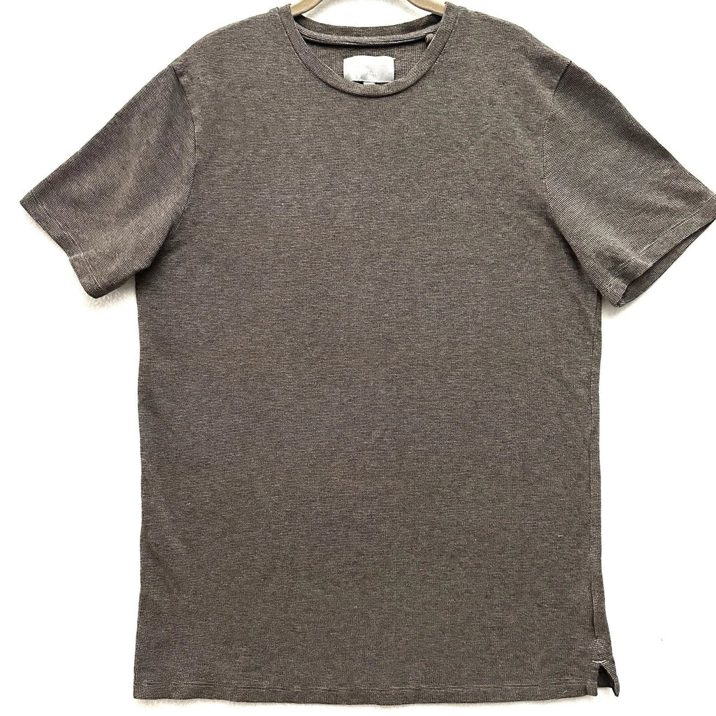 Hickey Freeman L Large Brown Black Textured Heavy Cotton T-Shirt Classic Fit Unisex T-shirt, Sweatshirt, Hoodie, Long Sleeve Tee - T-Shirt, Sweatshirt, Hoodie