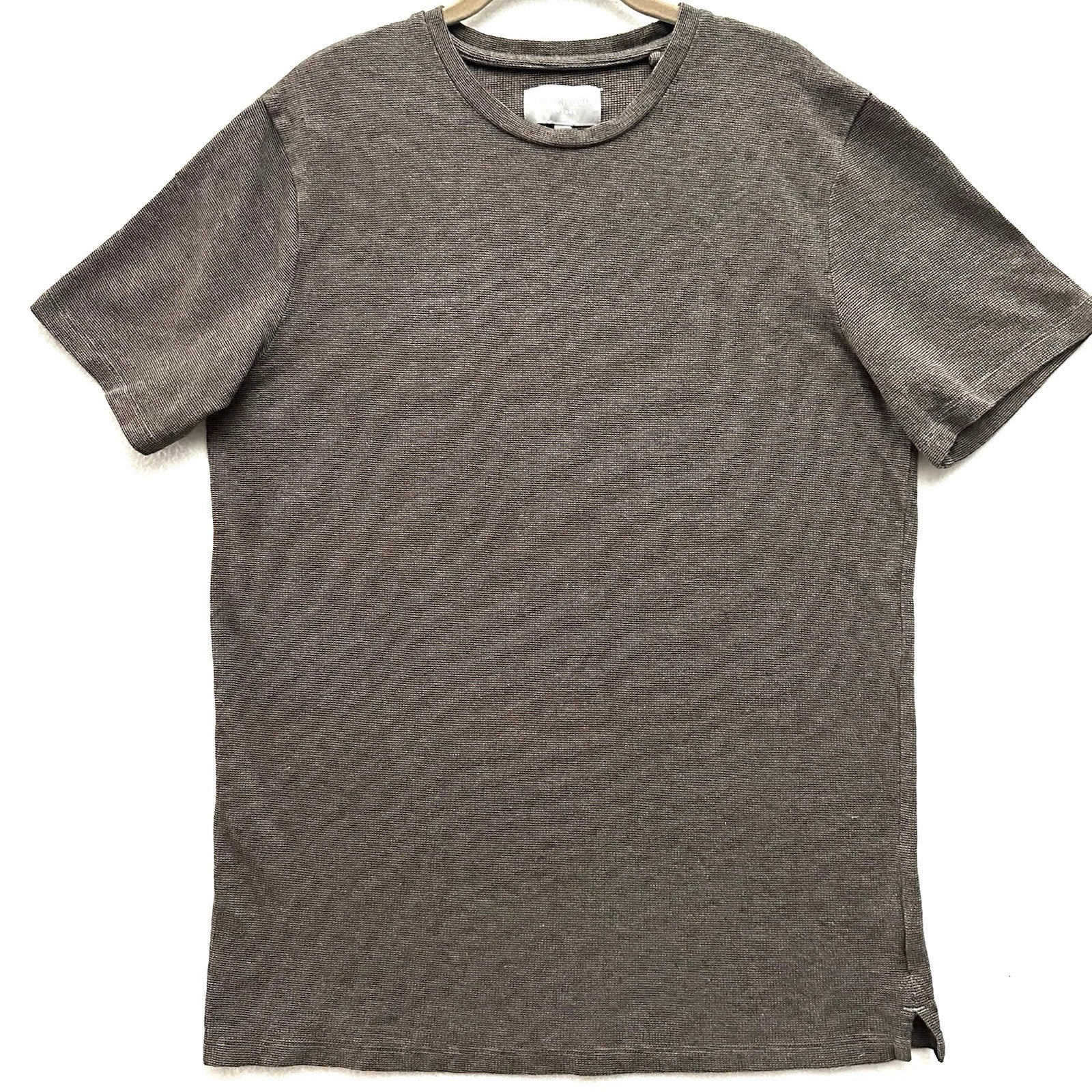 Hickey Freeman L Large Brown Black Textured Heavy Cotton T-Shirt Classic Fit Unisex T-shirt, Sweatshirt, Hoodie, Long Sleeve Tee - T-Shirt, Sweatshirt, Hoodie