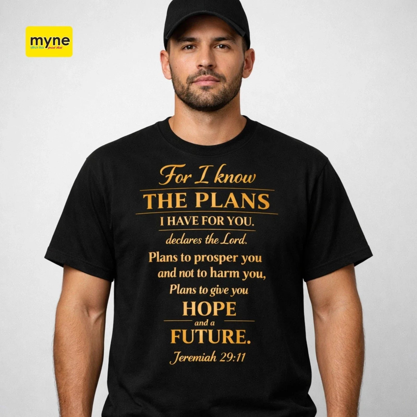 Faith Shirts: Jeremiah 29:11 Unisex T-shirt, Sweatshirt, Hoodie, Long Sleeve Tee - T-Shirt, Sweatshirt, Hoodie
