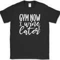 Gym Now Wine Later T-Shirt Funny Drinking Fitness Running Gift Tee Unisex T-shirt, Sweatshirt, Hoodie, Long Sleeve Tee - T-Shirt, Sweatshirt, Hoodie