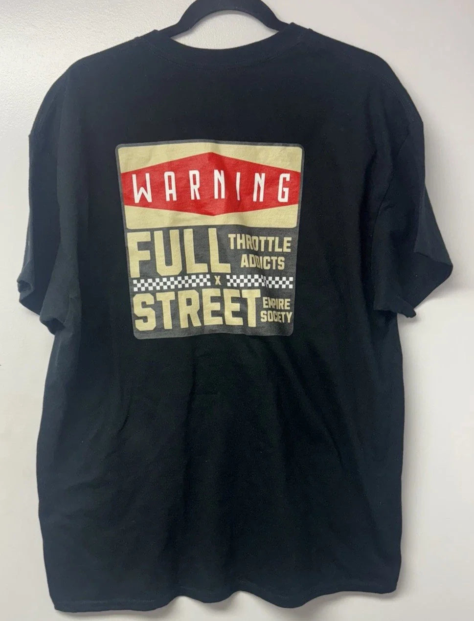 Full Send Street Racing Graphic T-Shirt Black XL Gildan Heavy Cotton Car Drift Unisex T-shirt, Sweatshirt, Hoodie, Long Sleeve Tee - T-Shirt, Sweatshirt, Hoodie