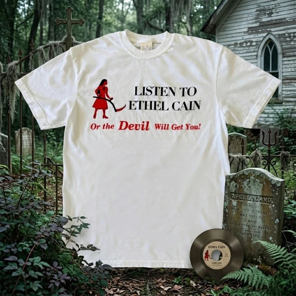 Listen To Ethel Cain Shirt Ethel Cain Coachella Shirt Unisex T-shirt, Sweatshirt, Hoodie, Long Sleeve Tee - T-Shirt, Sweatshirt, Hoodie