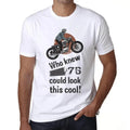 Men's Graphic T-Shirt Who Knew 75 Could Look This Cool 75th Birthday Anniversary Unisex T-shirt, Sweatshirt, Hoodie, Long Sleeve Tee - T-Shirt, Sweatshirt, Hoodie