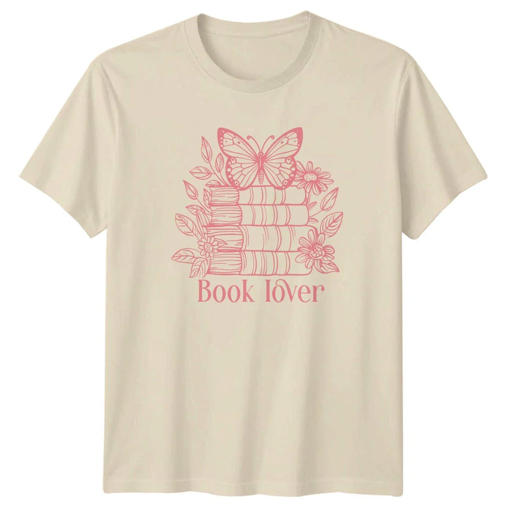 Book Lover Womens T-Shirt Botanical Reader Literature Birthday Gift For Her Unisex T-shirt, Sweatshirt, Hoodie, Long Sleeve Tee - T-Shirt, Sweatshirt, Hoodie