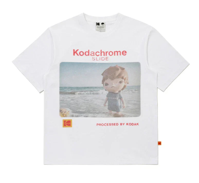 Kodak Hirono White Short Sleeve Tee Tee Unisex T-shirt, Sweatshirt, Hoodie - T-Shirt, Sweatshirt, Hoodie
