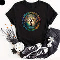 Tree Of Life T-Shirt Celtic Spiritual Nature Pagan Mandala Yoga Gift Graphic Top Unisex T-shirt, Sweatshirt, Hoodie, Long Sleeve Tee - T-Shirt, Sweatshirt, Hoodie