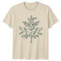 Minimalist Botanical Plant Design T-Shirt Line Art Nature Birthday Gift Unisex T-shirt, Sweatshirt, Hoodie, Long Sleeve Tee - T-Shirt, Sweatshirt, Hoodie