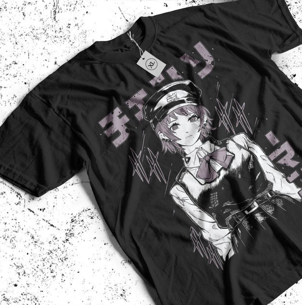 Makima Chainsaw Man T-Shirt Horror Anime Otaku Denji Gift fami Shirt All Size Unisex T-shirt, Sweatshirt, Hoodie, Long Sleeve Tee - T-Shirt, Sweatshirt, Hoodie