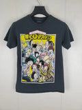 My Hero Academia Shirt Mens Small Black Graphic Crew Neck Short Sleeve Stretch Unisex T-shirt, Sweatshirt, Hoodie, Long Sleeve Tee - T-Shirt, Sweatshirt, Hoodie