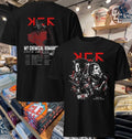 Mcr South America Tour 2026 The Hives T-shirt Unisex T-shirt, Sweatshirt, Hoodie, Long Sleeve Tee - T-Shirt, Sweatshirt, Hoodie