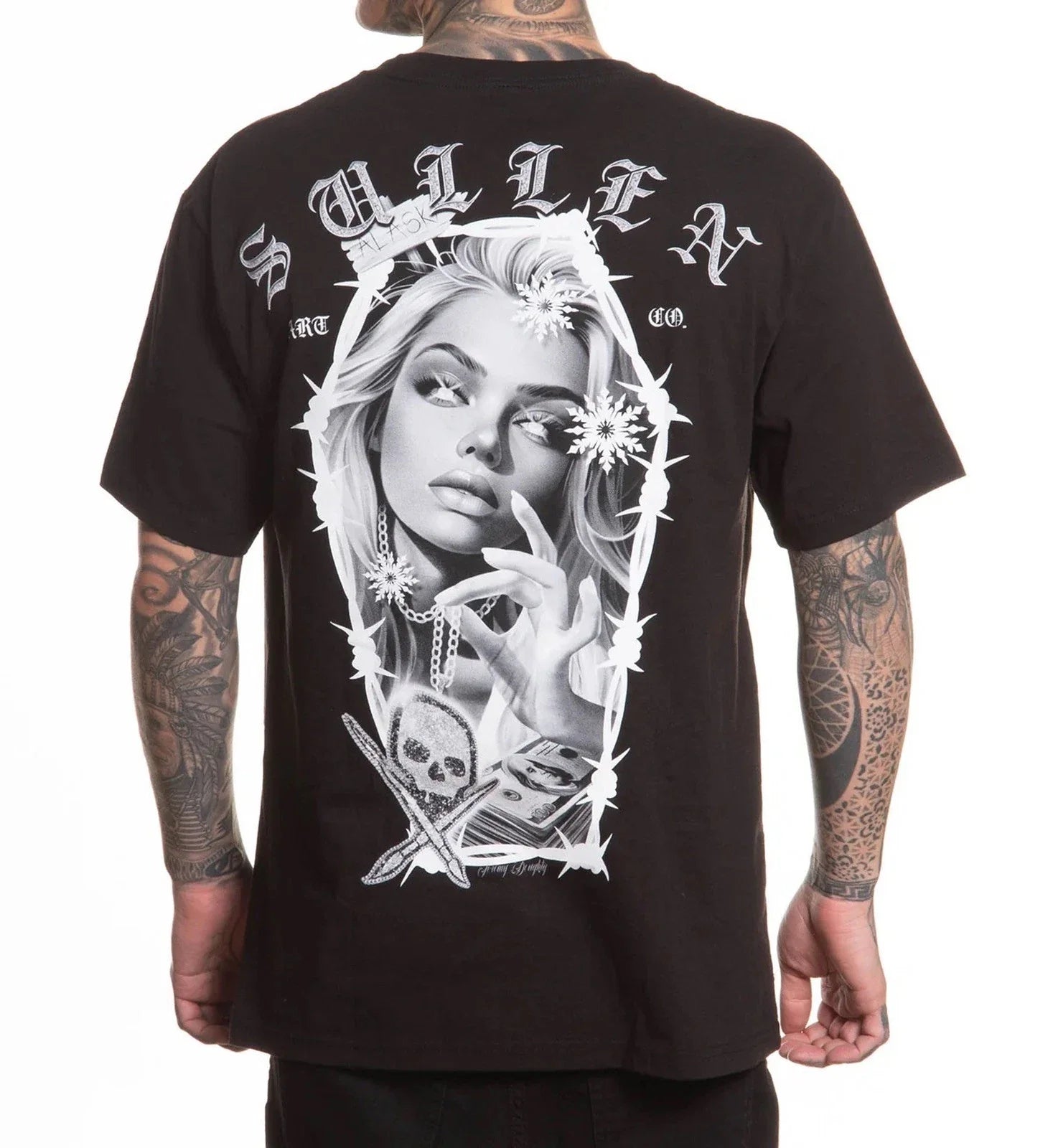 SULLEN CLOTHING COLD AS ICE TATTOO ART STANDARD T-SHIRT Unisex T-shirt, Sweatshirt, Hoodie, Long Sleeve Tee - T-Shirt, Sweatshirt, Hoodie