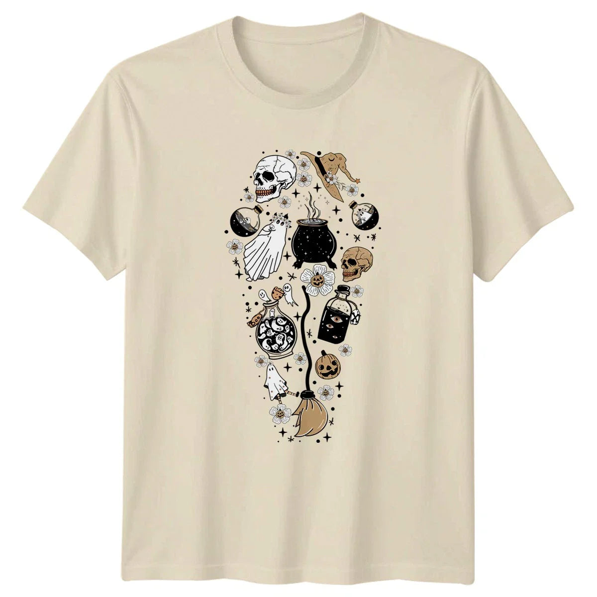 Boo Womens T-Shirt Spooky Aesthetic Halloween Halloween Gift For Her Unisex T-shirt, Sweatshirt, Hoodie, Long Sleeve Tee - T-Shirt, Sweatshirt, Hoodie