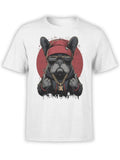 FANTUCCI Boss Paws T-Shirt | Hip Hop Dog Tee for Frenchie Lovers | Unisex Unisex T-shirt, Sweatshirt, Hoodie, Long Sleeve Tee - T-Shirt, Sweatshirt, Hoodie