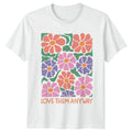 Love Them Anyway Womens T-Shirt Retro Aesthetic Floral Birthday Gift For Her Unisex T-shirt, Sweatshirt, Hoodie, Long Sleeve Tee - T-Shirt, Sweatshirt, Hoodie