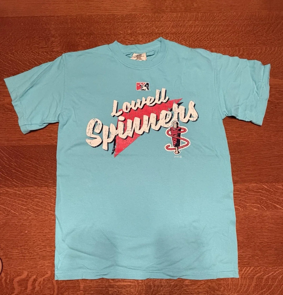 Lowell Spinners Lagoon Blue Baywatch style logo tshirt  (029) Unisex T-shirt, Sweatshirt, Hoodie, Long Sleeve Tee - T-Shirt, Sweatshirt, Hoodie