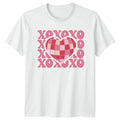 Xoxo Groovy Disco Heart Womens T-Shirt Disco Party Aesthetic Unisex T-shirt, Sweatshirt, Hoodie, Long Sleeve Tee - T-Shirt, Sweatshirt, Hoodie