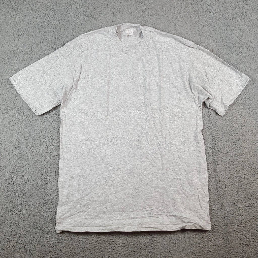 Vintage 90s Heather Gray Blank Plain Tee USA Size XL Band Music Tour T Shirt Unisex T-shirt, Sweatshirt, Hoodie, Long Sleeve Tee - T-Shirt, Sweatshirt, Hoodie