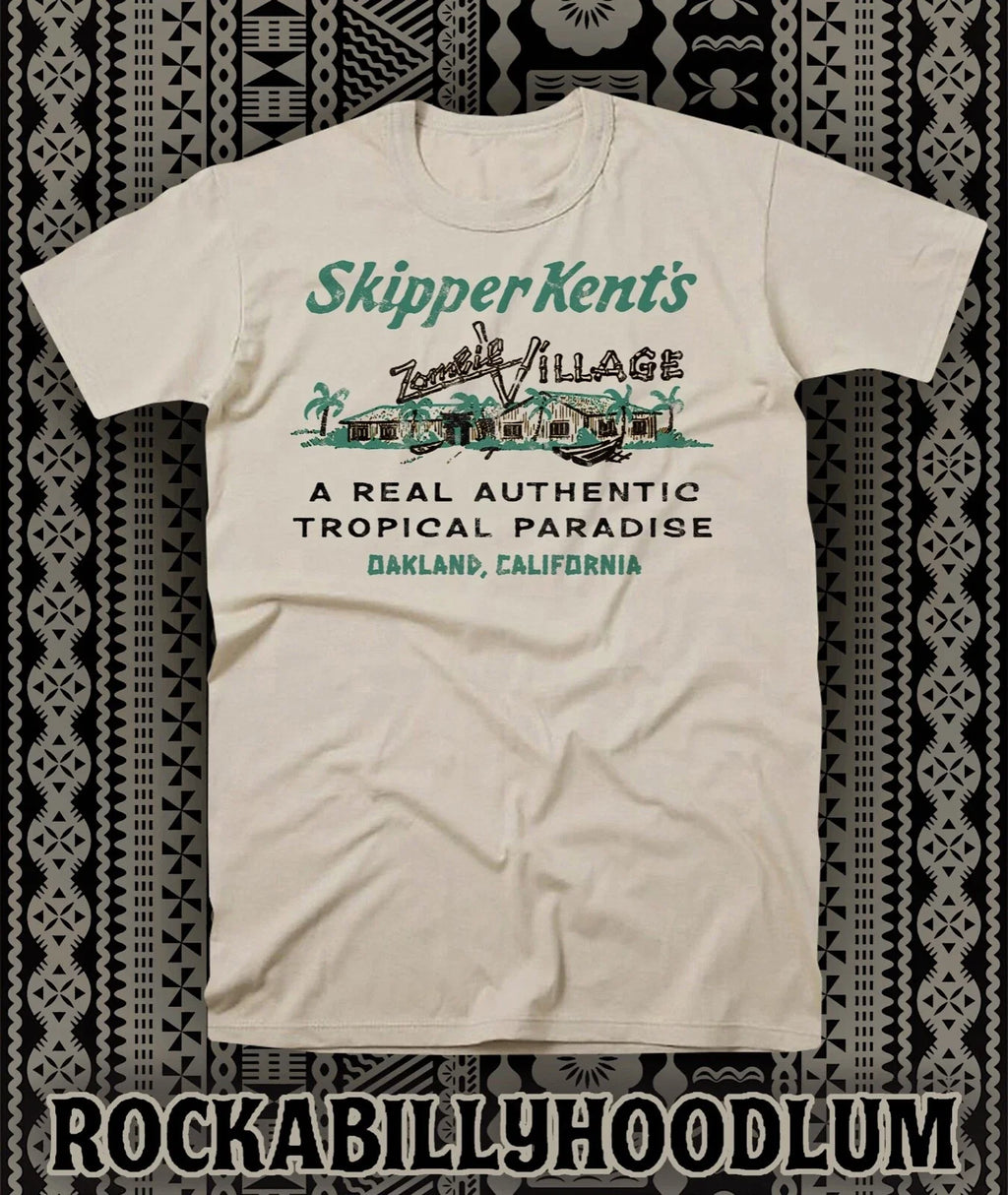 Retro Tiki T Shirt Bar Mug Restaurant Polynesian Skipper Kent Oakland Ca Unisex T-shirt, Sweatshirt, Hoodie, Long Sleeve Tee - T-Shirt, Sweatshirt, Hoodie