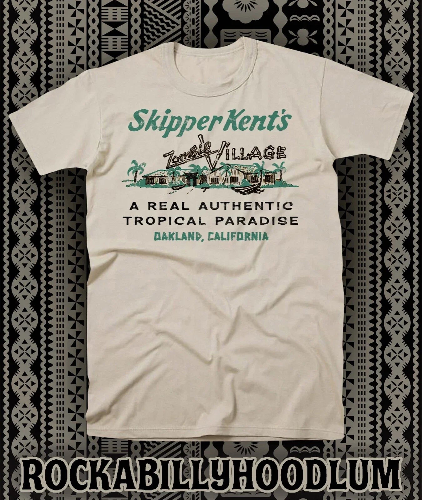 Retro Tiki T Shirt Bar Mug Restaurant Polynesian Skipper Kent Oakland Ca Unisex T-shirt, Sweatshirt, Hoodie, Long Sleeve Tee - T-Shirt, Sweatshirt, Hoodie
