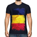 Chad flag grunge men's t-shirt T ? D Chadia Chad T-Shirt Unisex T-shirt, Sweatshirt, Hoodie, Long Sleeve Tee - T-Shirt, Sweatshirt, Hoodie