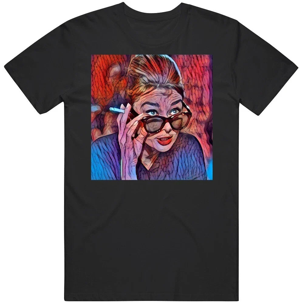 Retro Classic Movie Breakfast at Tiffany's  Audrey Hepburn Burlesque Scene v2 T Unisex T-shirt, Sweatshirt, Hoodie, Long Sleeve Tee - T-Shirt, Sweatshirt, Hoodie