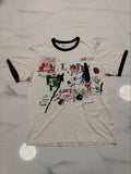UNIQLO UT Archive Jean Michel Basquiat Ringer Tee XL White Rare Graphic Unisex T-shirt, Sweatshirt, Hoodie, Long Sleeve Tee - T-Shirt, Sweatshirt, Hoodie