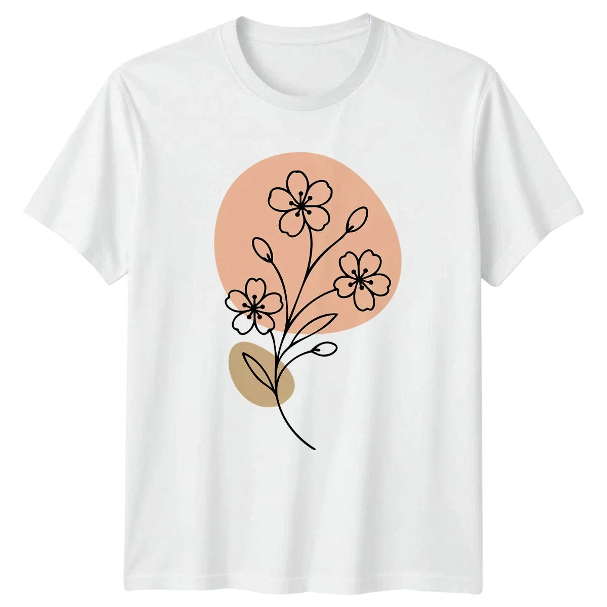 T-Shirt Minimalist Floral Botanical Nature Birthday Gift For Him And Her Unisex T-shirt, Sweatshirt, Hoodie, Long Sleeve Tee - T-Shirt, Sweatshirt, Hoodie