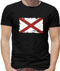 Alabama Grunge Flag Men's T-Shirt - - USA - American Condition - Unisex T-shirt, Sweatshirt, Hoodie, Long Sleeve Tee - T-Shirt, Sweatshirt, Hoodie
