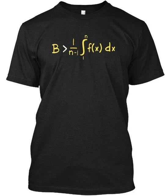 Be Greater Than Average Funny Calculus T B 1 N-1 N T-Shirt Made in USA S to 5XL Unisex T-shirt, Sweatshirt, Hoodie, Long Sleeve Tee - T-Shirt, Sweatshirt, Hoodie
