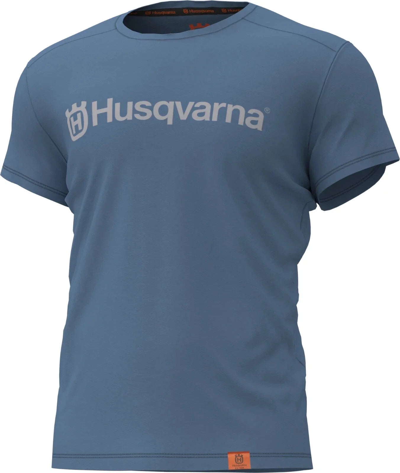 Husqvarna Xplorer DYGN (Swedish for "Day") Blue Shadow T-Shirt Unisex T-shirt, Sweatshirt, Hoodie, Long Sleeve Tee - T-Shirt, Sweatshirt, Hoodie