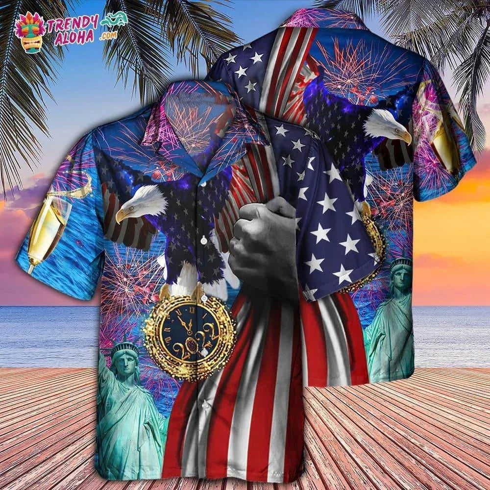 America 2022 New America Hawaiian Shirt  Trendy Aloha L680 Unisex T-shirt, Sweatshirt, Hoodie, Long Sleeve Tee - T-Shirt, Sweatshirt, Hoodie