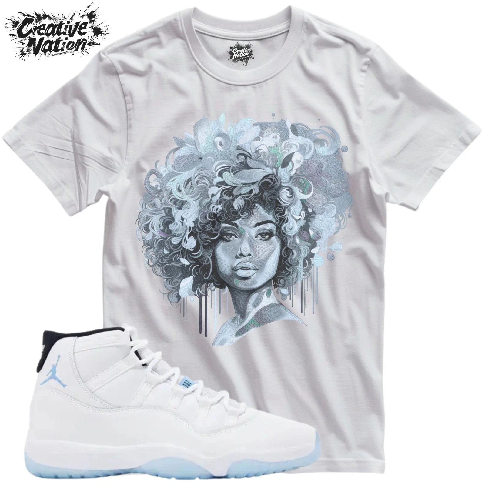 Shirt To Match 11 Blue Unisex Tee Sneaker Shirt Cute Shirt Sneaker Tee Outfit Unisex T-shirt, Sweatshirt, Hoodie, Long Sleeve Tee - T-Shirt, Sweatshirt, Hoodie