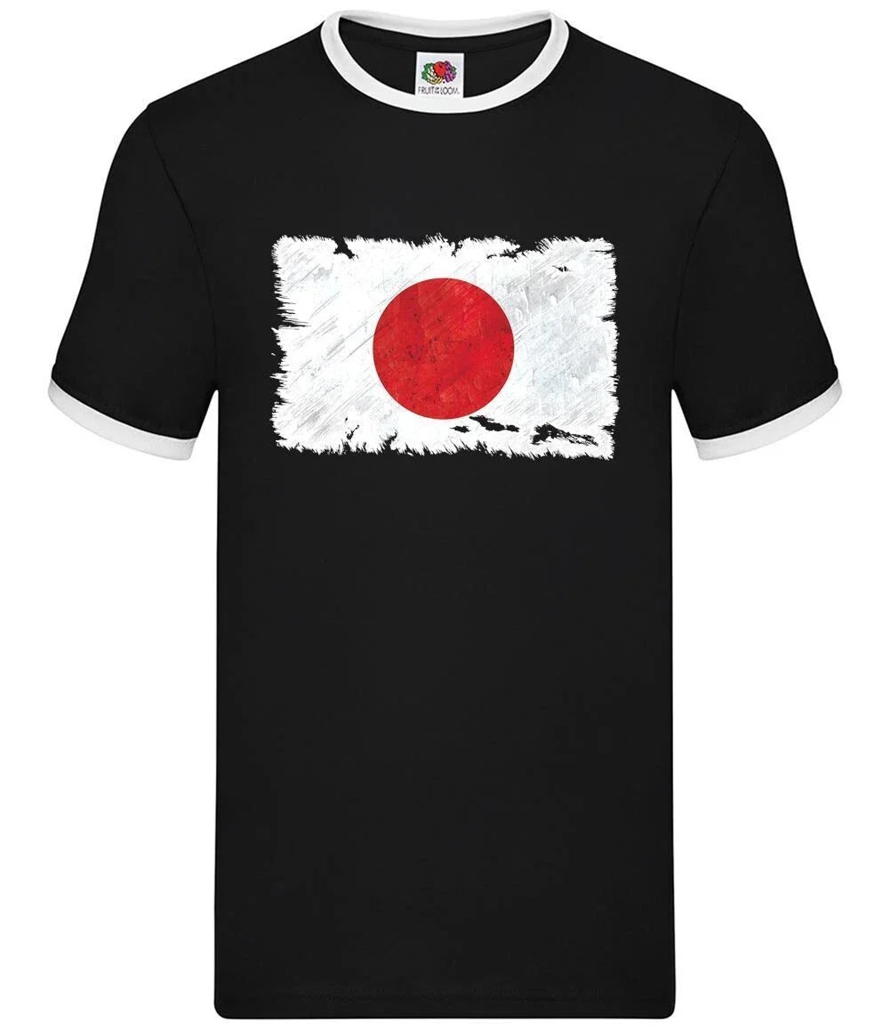 Japanese Grunge Style Flag - Men's Wrestler - Japanese Travel Flags Unisex T-shirt, Sweatshirt, Hoodie, Long Sleeve Tee - T-Shirt, Sweatshirt, Hoodie