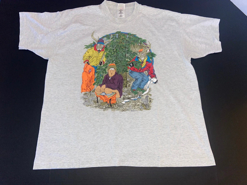 Vintage N Evans Artwear Hunting Shirt Vintage 1996 Funny XXL Unisex T-shirt, Sweatshirt, Hoodie, Long Sleeve Tee - T-Shirt, Sweatshirt, Hoodie
