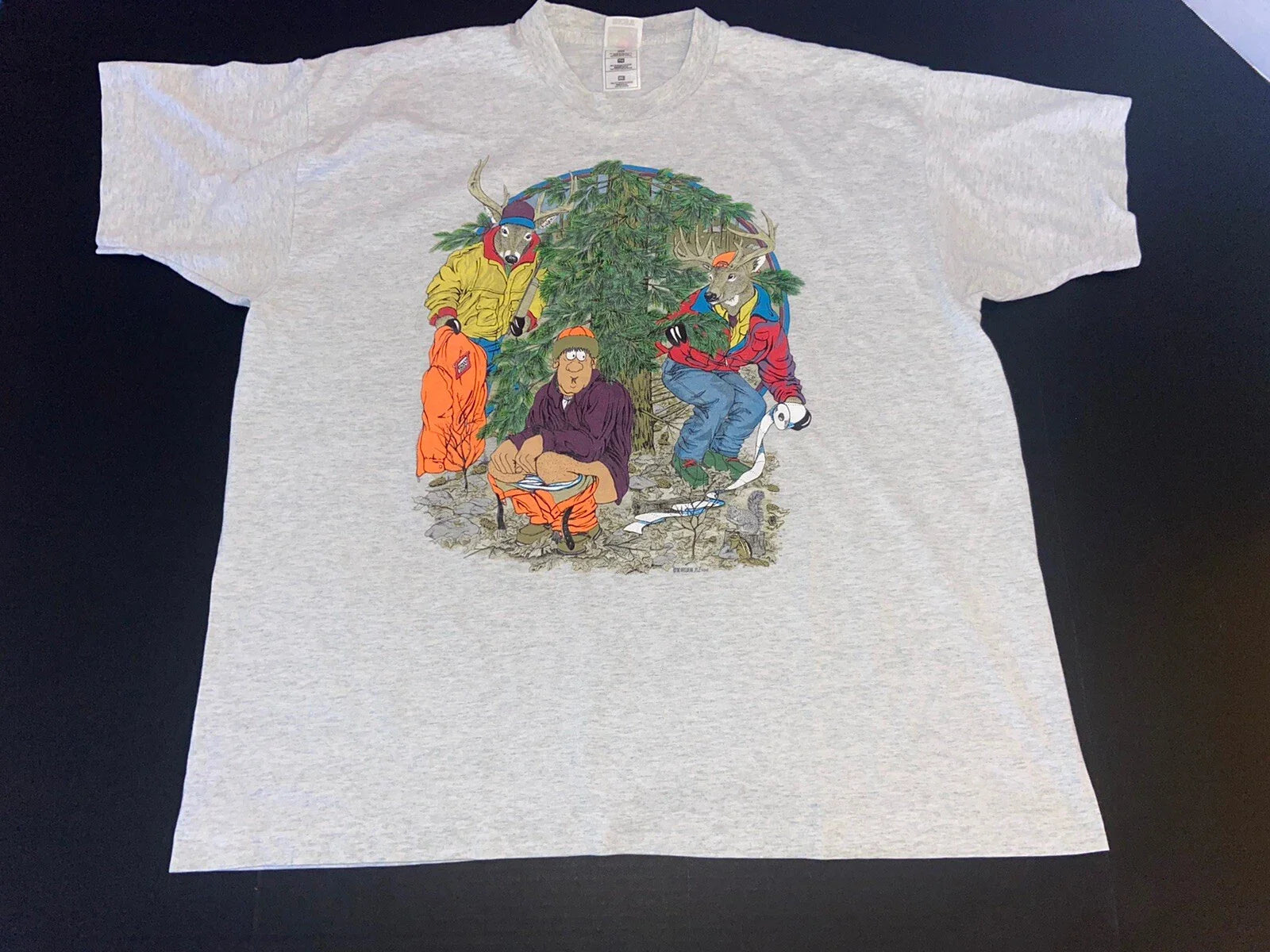 Vintage N Evans Artwear Hunting Shirt Vintage 1996 Funny XXL Unisex T-shirt, Sweatshirt, Hoodie, Long Sleeve Tee - T-Shirt, Sweatshirt, Hoodie