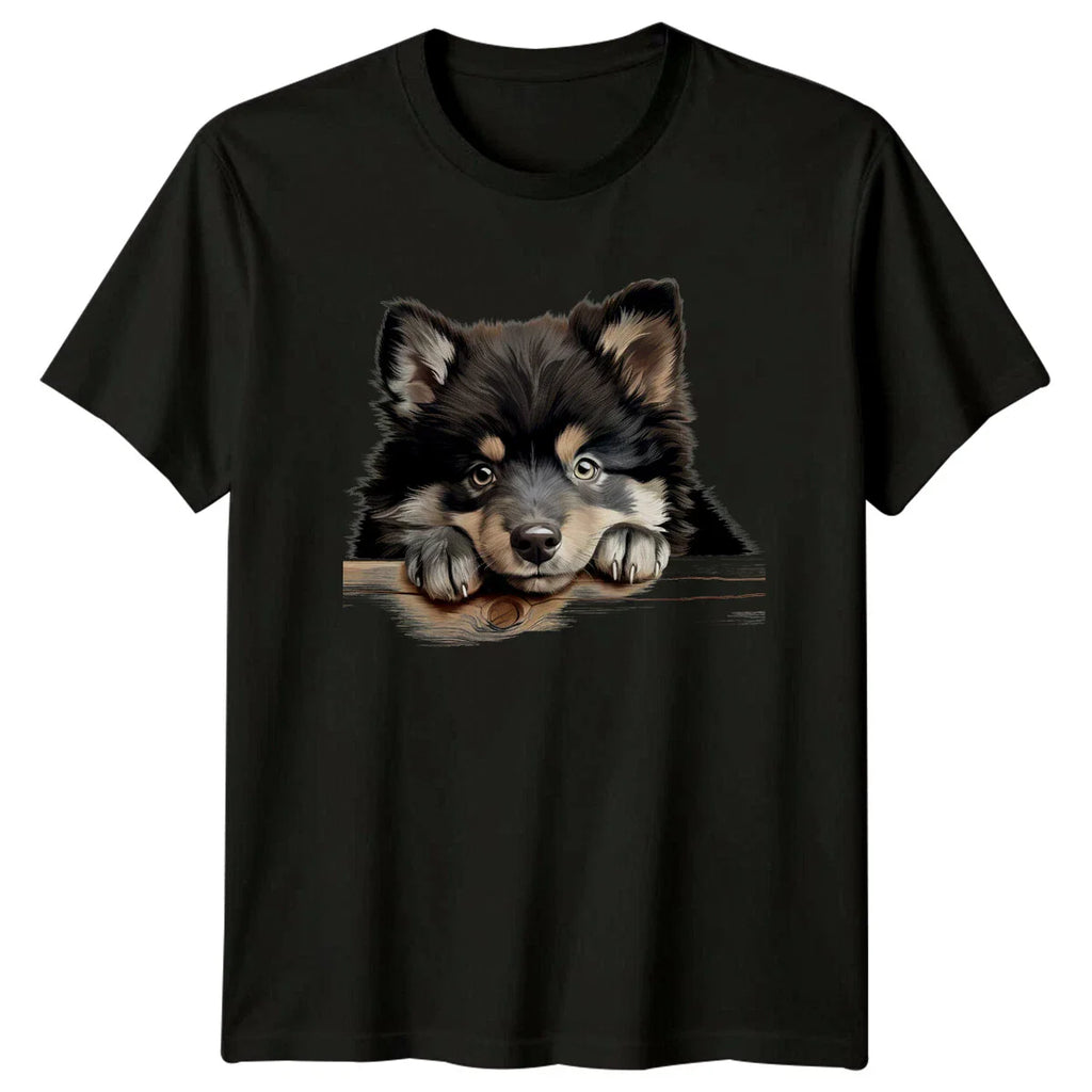 Cute Finnish Lapphund Dog Breed Lover Pet Animal T-Shirt Unisex T-shirt, Sweatshirt, Hoodie, Long Sleeve Tee - T-Shirt, Sweatshirt, Hoodie