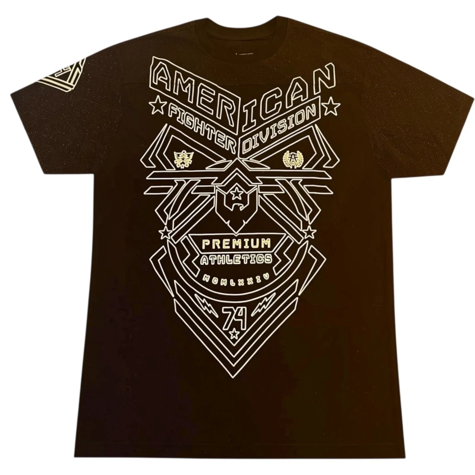 New Men's American Fighter Premium Athletic MMA Black T-Shirt XS-4XL Unisex T-shirt, Sweatshirt, Hoodie, Long Sleeve Tee - T-Shirt, Sweatshirt, Hoodie