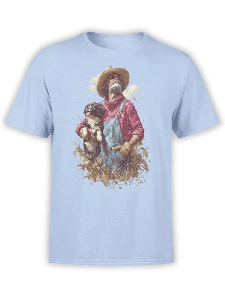 FANTUCCI Farmers Best Friend T-Shirt | Wholesome Country Dog Tee | Unisex Unisex T-shirt, Sweatshirt, Hoodie, Long Sleeve Tee - T-Shirt, Sweatshirt, Hoodie